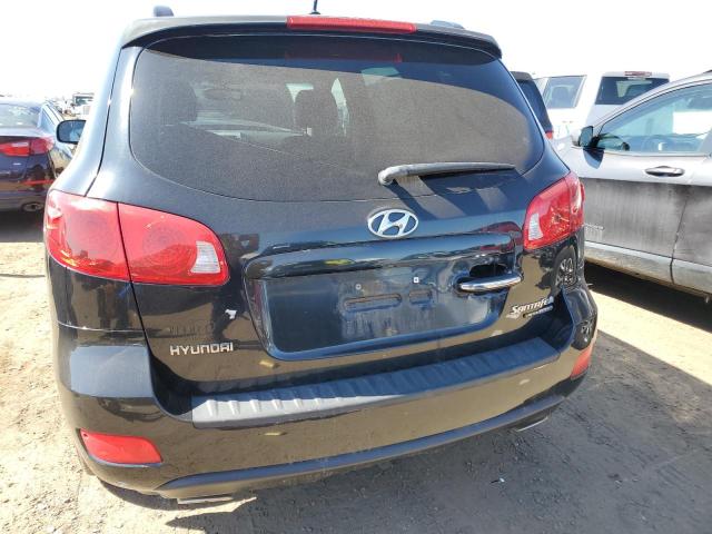 5NMSH73E98H173660 - 2008 HYUNDAI SANTA FE SE BLACK photo 6