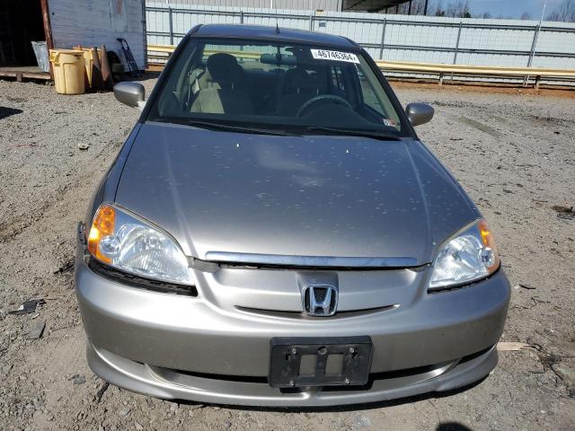 JHMES96613S021785 - 2003 HONDA CIVIC HYBRID SILVER photo 5