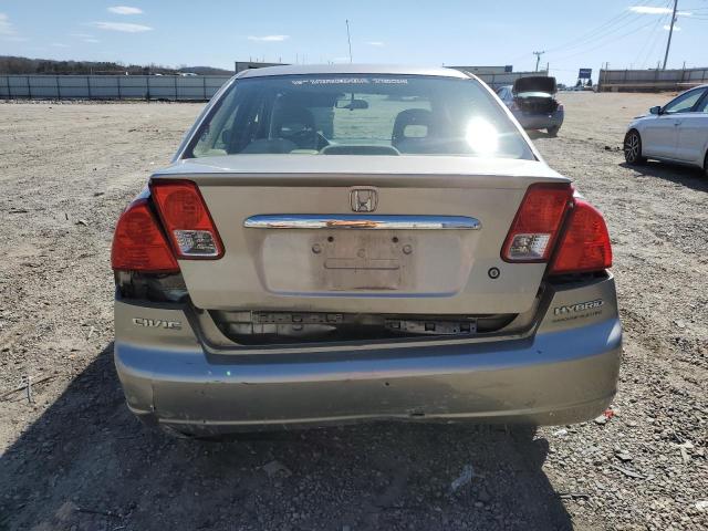 JHMES96613S021785 - 2003 HONDA CIVIC HYBRID SILVER photo 6