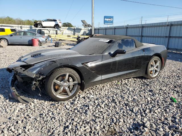 1G1YF3D70F5116068 - 2015 CHEVROLET CORVETTE STINGRAY 3LT BLACK photo 1