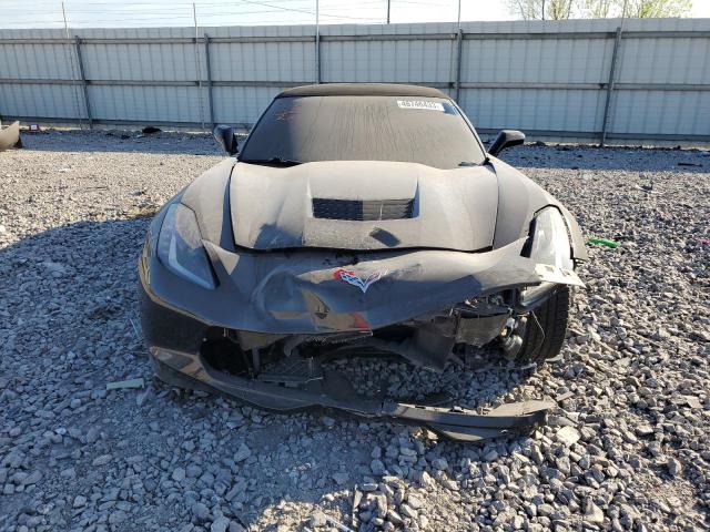 1G1YF3D70F5116068 - 2015 CHEVROLET CORVETTE STINGRAY 3LT BLACK photo 5