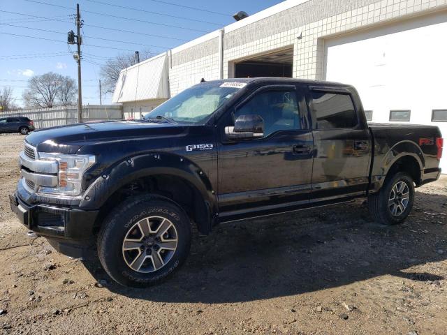 1FTEW1E49KFC92592 - 2019 FORD F150 SUPERCREW BLACK photo 1