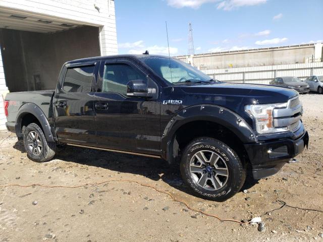 1FTEW1E49KFC92592 - 2019 FORD F150 SUPERCREW BLACK photo 4