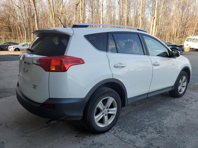 JTMRFREV1DD038396 - 2013 TOYOTA RAV4 XLE WHITE photo 3