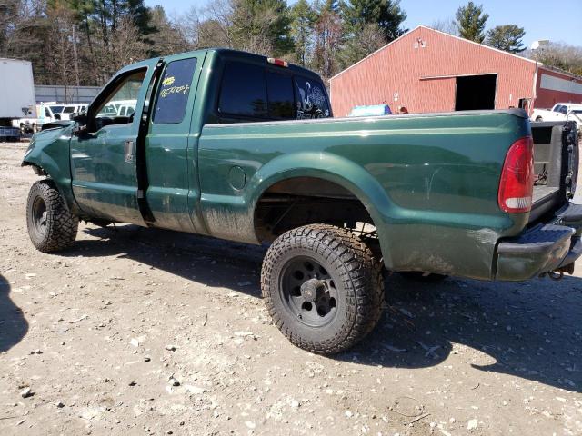 1FTSX31F4YEB77707 - 2000 FORD F350 SRW SUPER DUTY GREEN photo 2