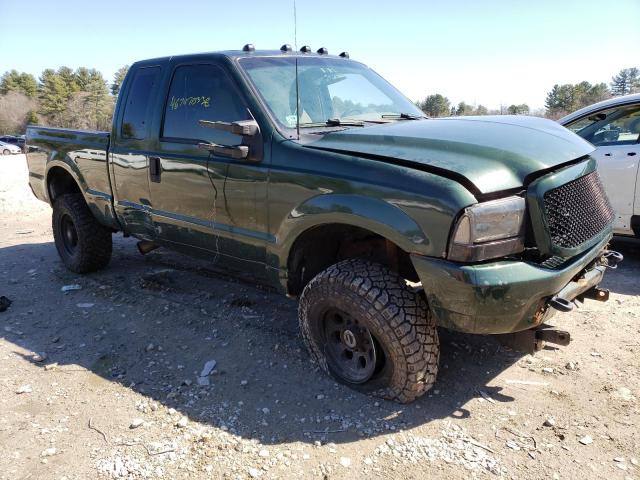 1FTSX31F4YEB77707 - 2000 FORD F350 SRW SUPER DUTY GREEN photo 4