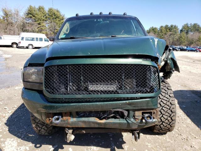 1FTSX31F4YEB77707 - 2000 FORD F350 SRW SUPER DUTY GREEN photo 5