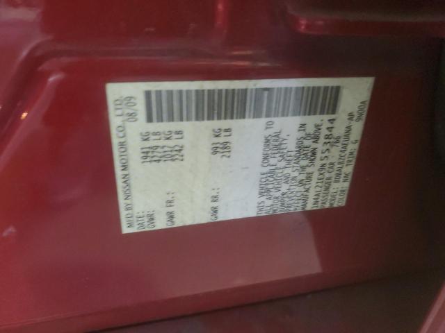 1N4AL21EX9N553844 - 2009 NISSAN ALTIMA 2.5 RED photo 13