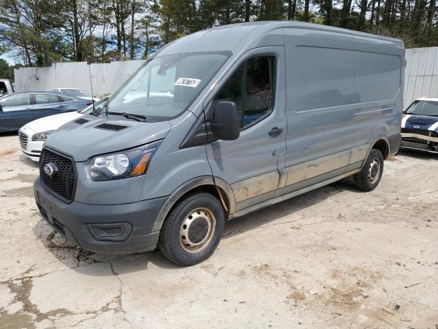 1FTBR1C86MKA48442 - 2021 FORD TRANSIT T-250 GRAY photo 1