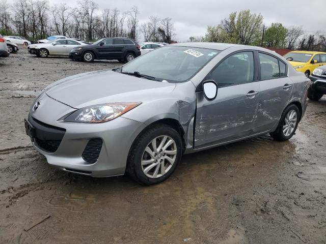 JM1BL1V89C1556603 - 2012 MAZDA 3 I SILVER photo 1