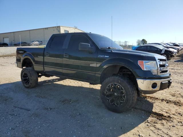 1FTFW1EF0EFB21191 - 2014 FORD F150 SUPERCREW GREEN photo 4