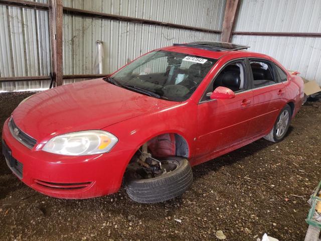 2G1WT57K891280167 - 2009 CHEVROLET IMPALA 1LT RED photo 1