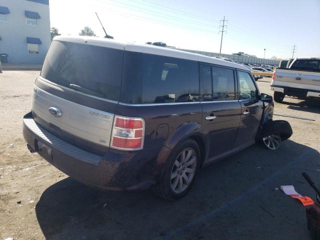 2FMEK63C29BA25501 - 2009 FORD FLEX LIMITED MAROON photo 3