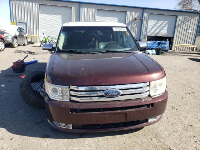 2FMEK63C29BA25501 - 2009 FORD FLEX LIMITED MAROON photo 5