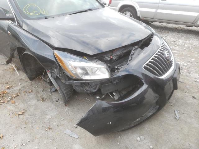 W04G15GV4B1113113 - 2011 BUICK REGAL CXL BLACK photo 9