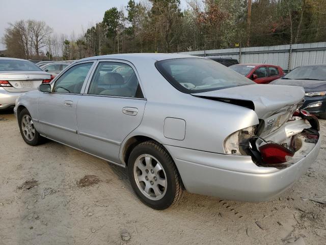 1YVGF22C315231991 - 2001 MAZDA 626 ES SILVER photo 2