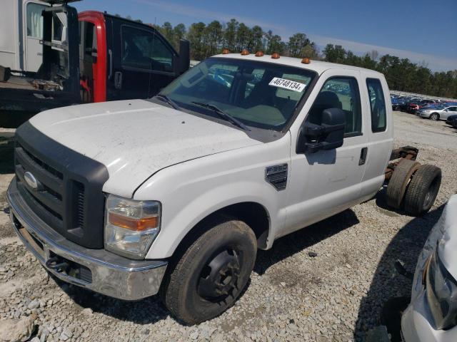 1FDWX36Y29EA33162 - 2009 FORD F350 SUPER DUTY WHITE photo 1