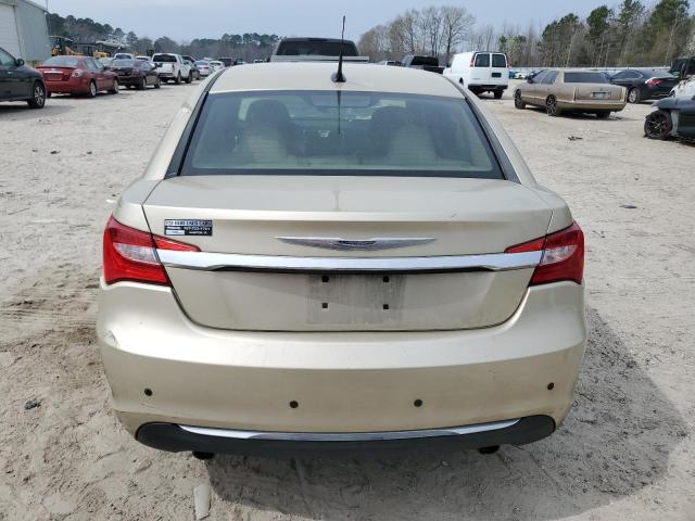 1C3BC1FGXBN522137 - 2011 CHRYSLER 200 TOURING GOLD photo 6