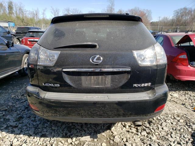 2T2HK31U48C078648 - 2008 LEXUS RX 350 BLACK photo 6