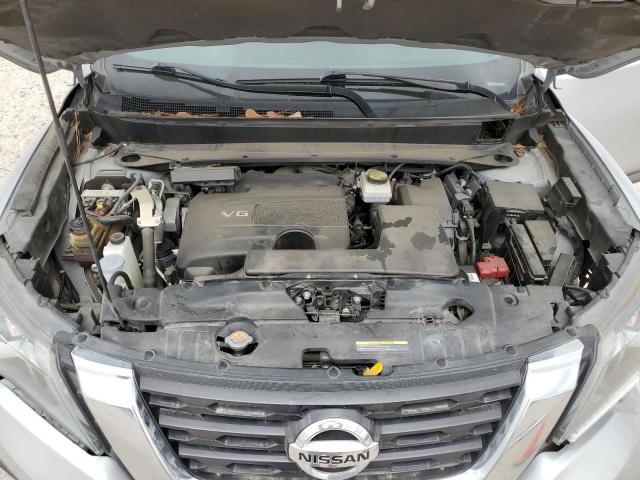 5N1DR2MN4KC611445 - 2019 NISSAN PATHFINDER S 银色 照片 12