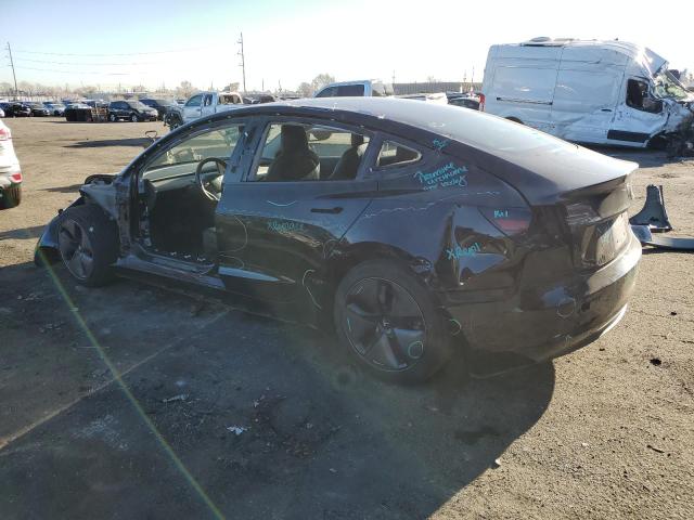 5YJ3E1EB1JF118673 - 2018 TESLA MODEL 3 BLACK photo 2