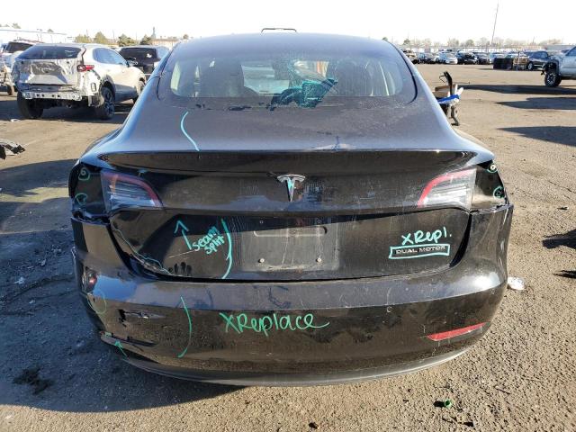 5YJ3E1EB1JF118673 - 2018 TESLA MODEL 3 BLACK photo 6