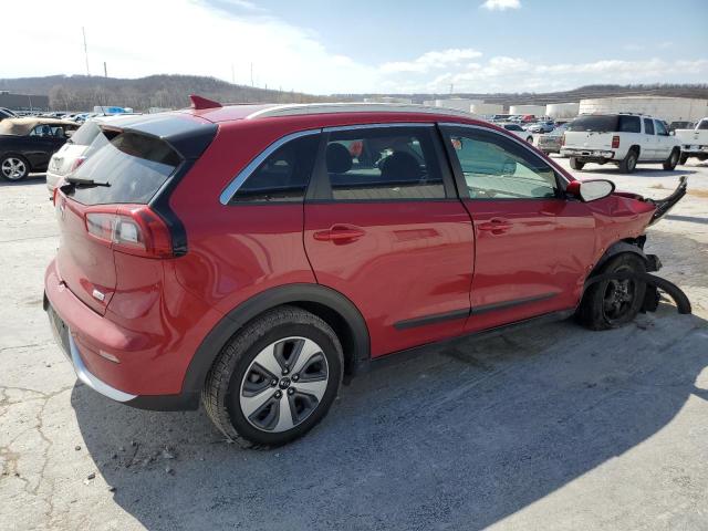 KNDCB3LC6J5170320 - 2018 KIA NIRO FE RED photo 3