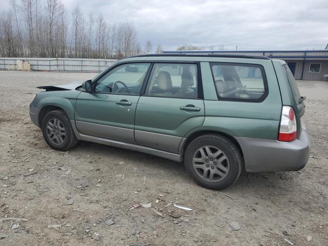 JF1SG676X7H706220 - 2007 SUBARU FORESTER 2.5X LL BEAN GREEN photo 2