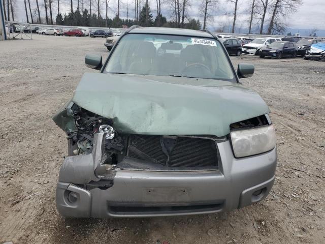 JF1SG676X7H706220 - 2007 SUBARU FORESTER 2.5X LL BEAN GREEN photo 5