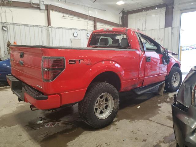 1FTMF1EF9DKG04126 - 2013 FORD F150 RED photo 3