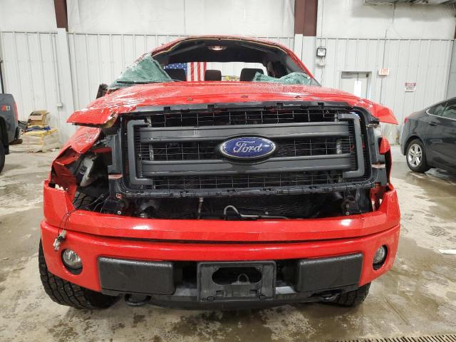 1FTMF1EF9DKG04126 - 2013 FORD F150 RED photo 5