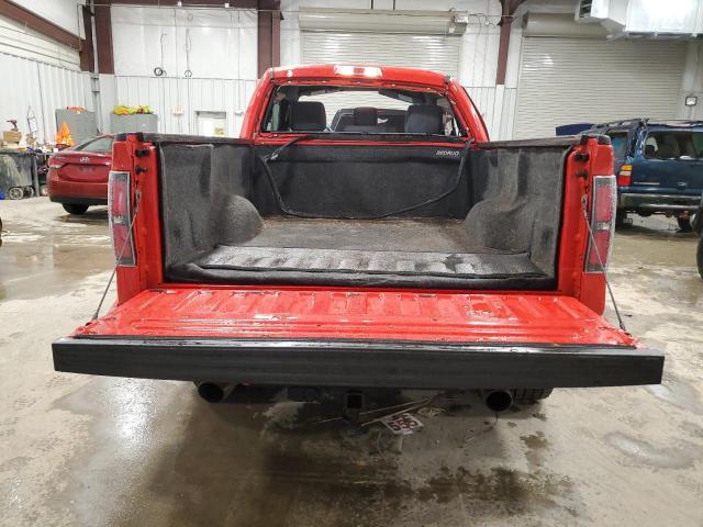 1FTMF1EF9DKG04126 - 2013 FORD F150 RED photo 6