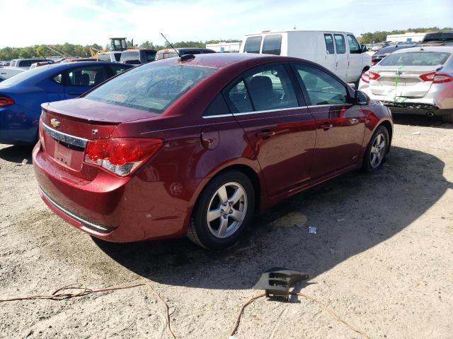 1G1PC5SBXF7122925 - 2015 CHEVROLET CRUZE LT BURGUNDY photo 3