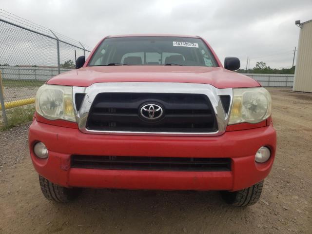 3TMJU62N07M041935 - 2007 TOYOTA TACOMA DOUBLE CAB PRERUNNER RED photo 5