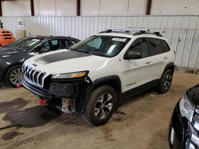 1C4PJMBB9FW580971 - 2015 JEEP CHEROKEE TRAILHAWK WHITE photo 1