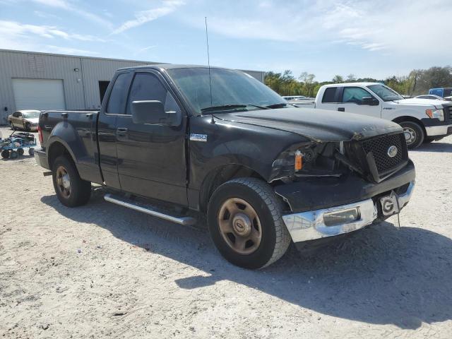 1FTRF02W85KC75277 - 2005 FORD F150 BLACK photo 4