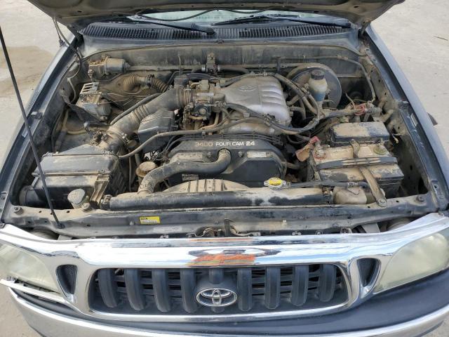 5TEGN92NX4Z336175 - 2004 TOYOTA TACOMA DOUBLE CAB PRERUNNER BLACK photo 11