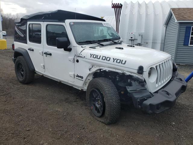 1C4HJXDG9NW227384 - 2022 JEEP WRANGLER U SPORT WHITE photo 4