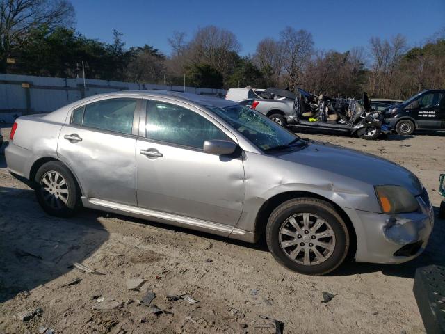 4A32B2FF9AE010215 - 2010 MITSUBISHI GALANT FE SILVER photo 4