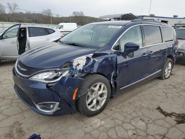 2C4RC1BG2HR753108 - 2017 CHRYSLER PACIFICA TOURING L BLUE photo 1