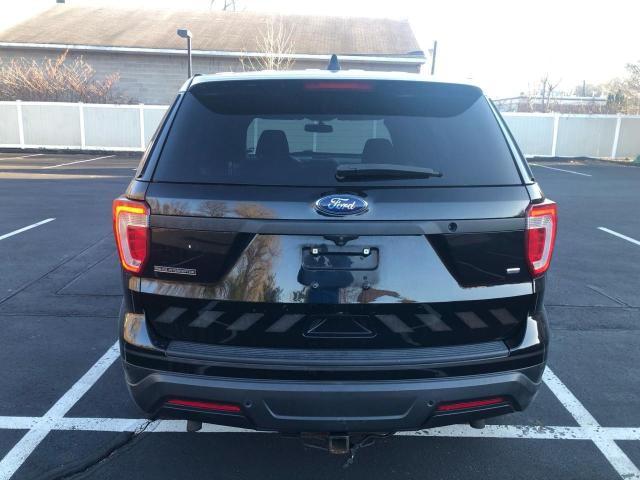 1FM5K8AR3JGC75054 - 2018 FORD EXPLORER POLICE INTERCEPTOR BLACK photo 6