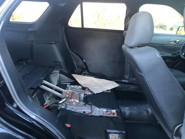 1FM5K8AR3JGC75054 - 2018 FORD EXPLORER POLICE INTERCEPTOR Սև լուսանկար 9