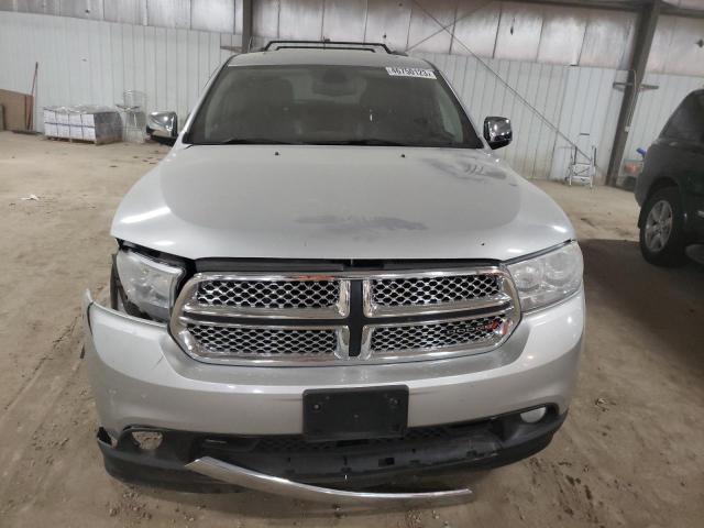 1C4SDJET0DC539308 - 2013 DODGE DURANGO CITADEL SILVER photo 5