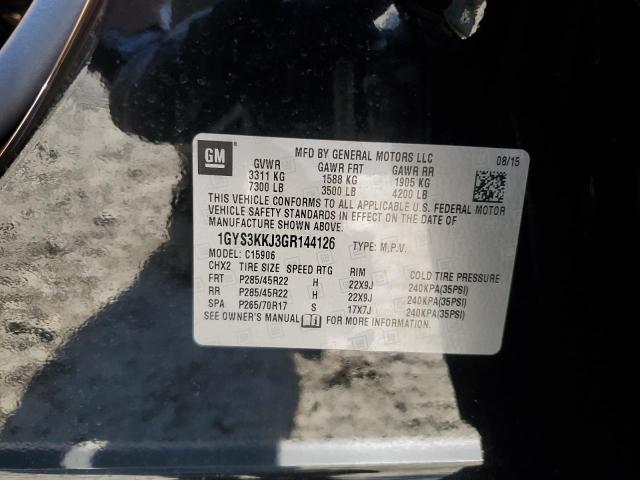 1GYS3KKJ3GR144126 - 2016 CADILLAC ESCALADE ESV PLATINUM Qara foto 13