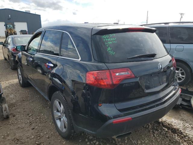 2HNYD2H26AH533700 - 2010 ACURA MDX BLACK photo 2