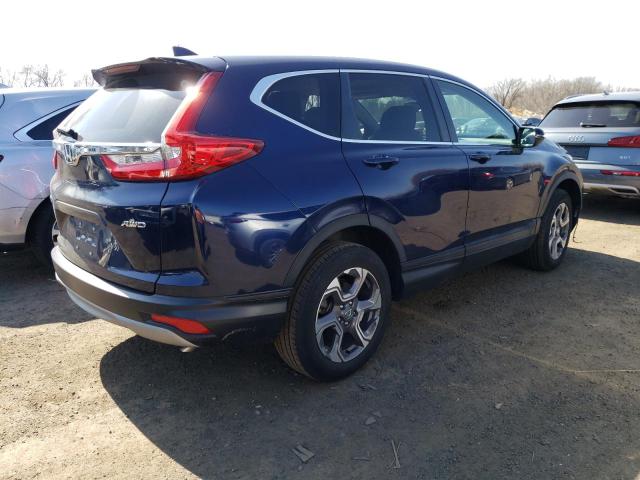 7FARW2H89KE027346 - 2019 HONDA CR-V EXL BLUE photo 3