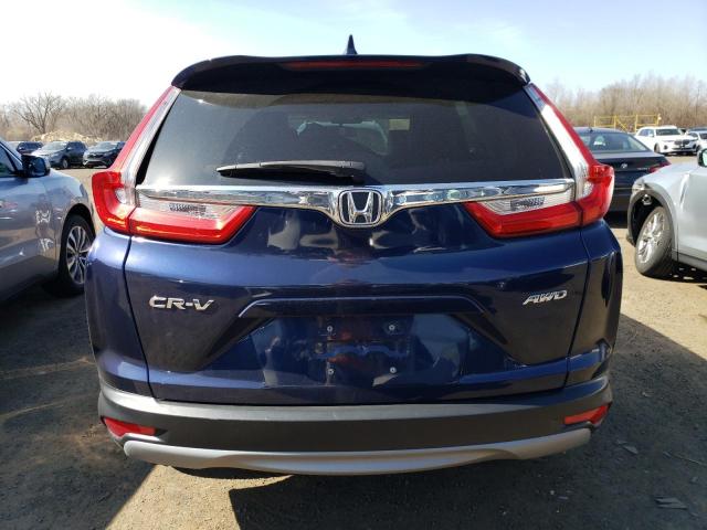 7FARW2H89KE027346 - 2019 HONDA CR-V EXL BLUE photo 6