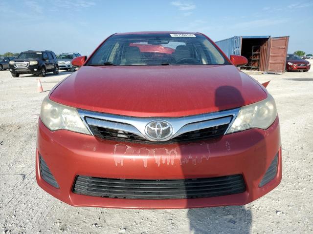 4T1BF1FKXCU568173 - 2012 TOYOTA CAMRY BASE RED photo 5