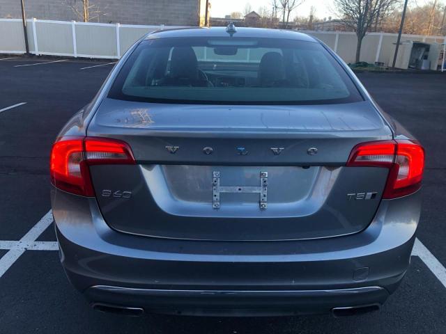 LYV612TM7GB100109 - 2016 VOLVO S60 PLATINUM GRAY photo 6