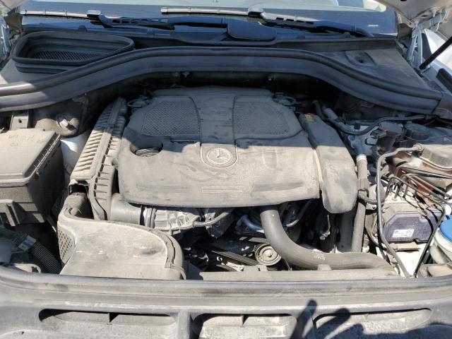 4JGDA5HB1FA615303 - 2015 MERCEDES-BENZ ML 350 4MATIC WHITE photo 12